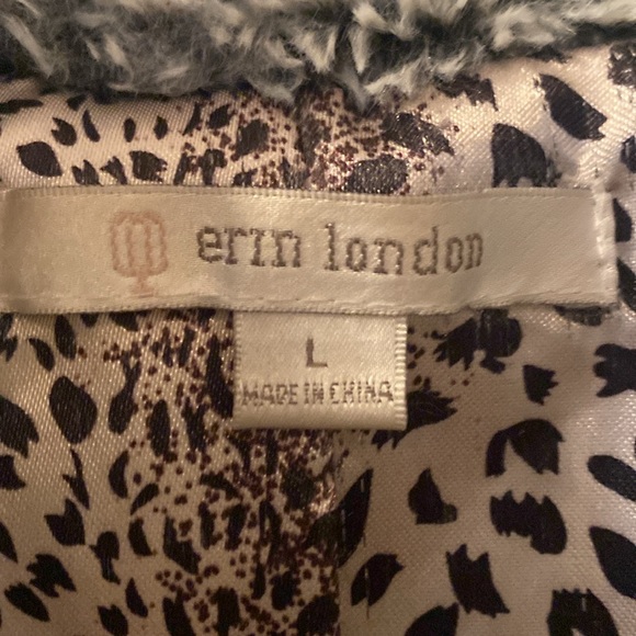 Erin London faux fur vest size large - Picture 3 of 7